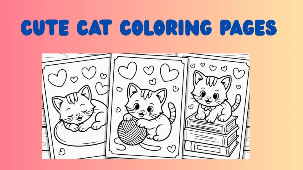 cute-cat-coloring-pages