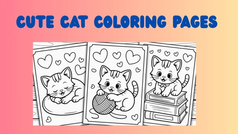 cute-cat-coloring-pages