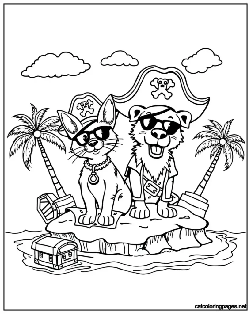 cat-and-dog-colornig-pages-pirate-cat-and-dog