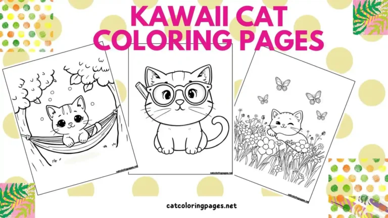 kawaii-cat-coloring-pages