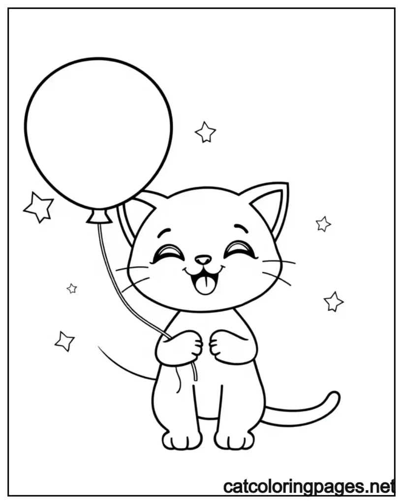 kitty-cat-coloring-pages-cat-holding-balloon