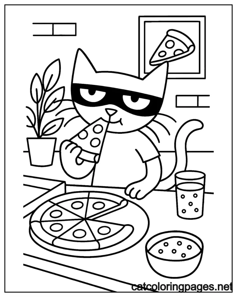 pete-the-cat-coloring-pages-eating-pizza