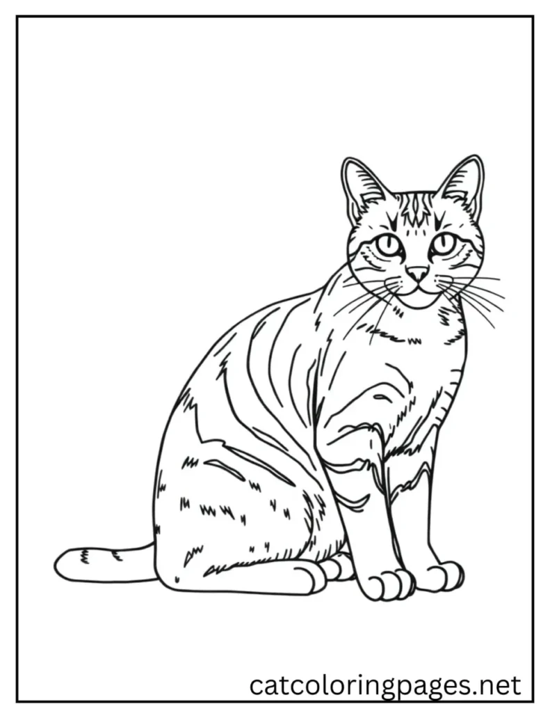 easy_simple_cat_coloring_page