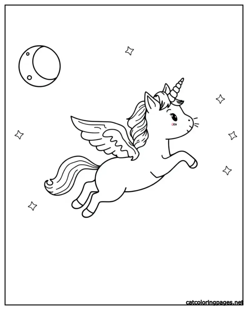 unicron-cat-flying-coloring-page