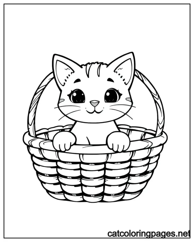 easy-cat-coloring-pages-cat-sitting-in-basket