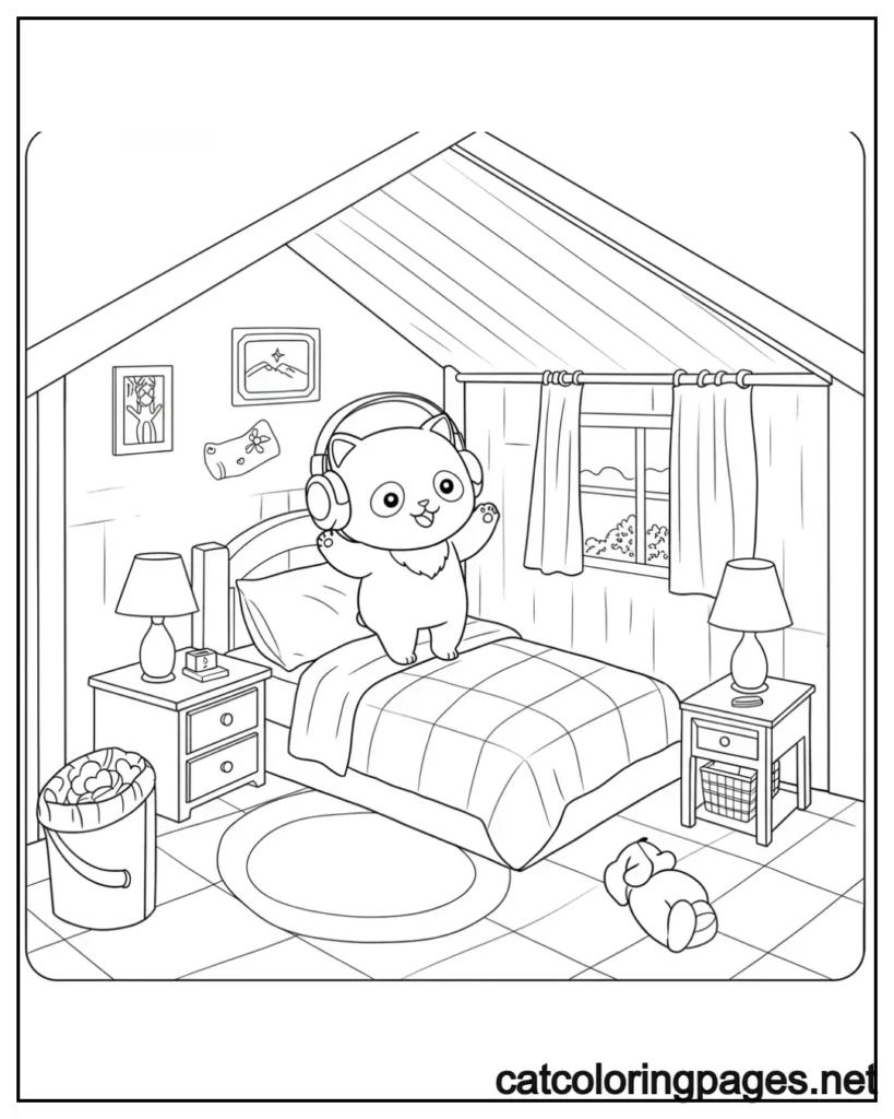 gabby-cat-coloring-page-cute-panda-cat-wearing-headphones