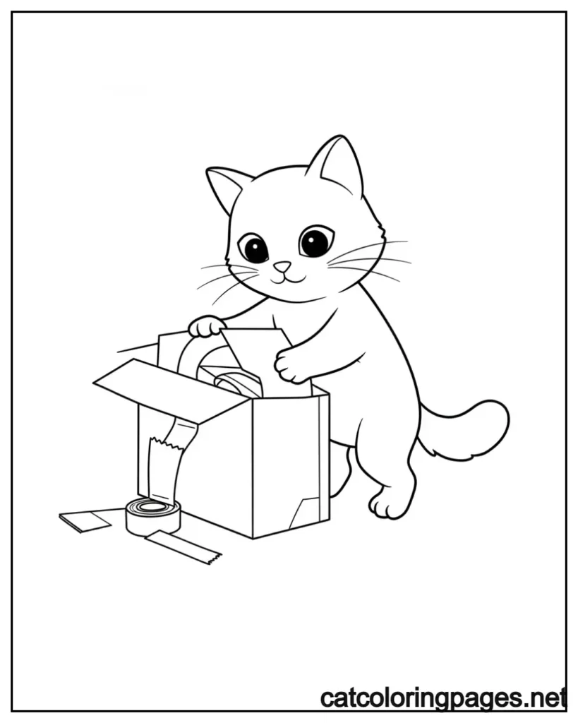 gabby-cat-coloring-pages-cartoon-cat-building-something-with-boxes