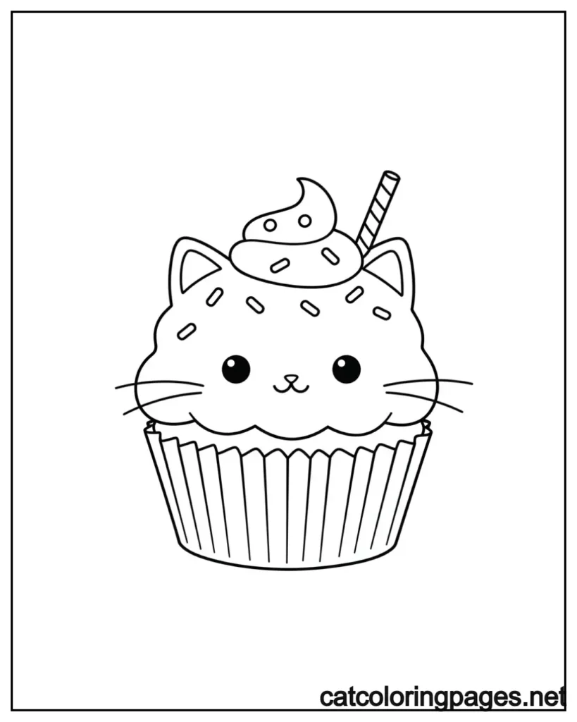 gabby-cat-coloring-pages-cat-shaped-like-a-cupcake