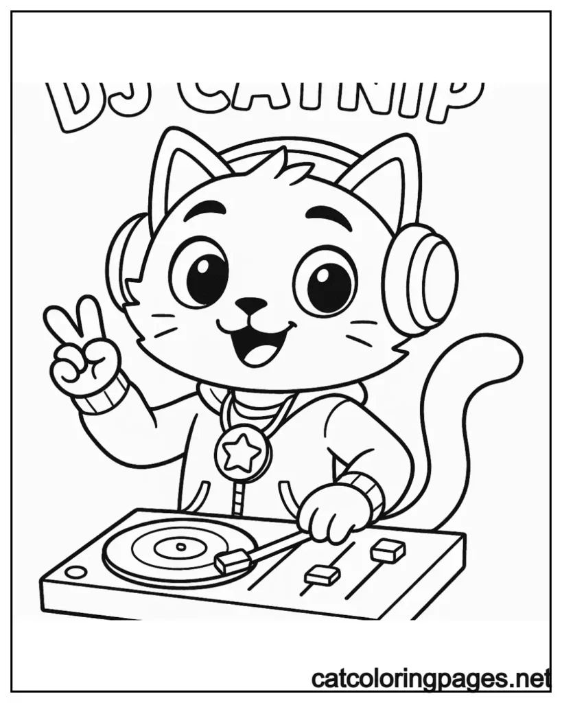 gabby-cat-coloring-pages-djcatnip-beat-box