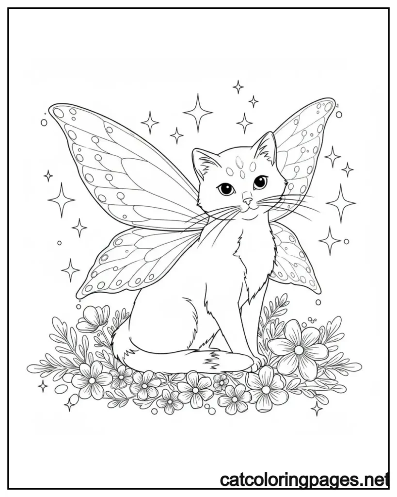 gabby-cat-coloring-pages-fairy-style-cat-with-sparkles