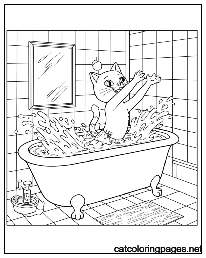 gabby-cat-coloring-pages-mercat-doing-a-big-splash