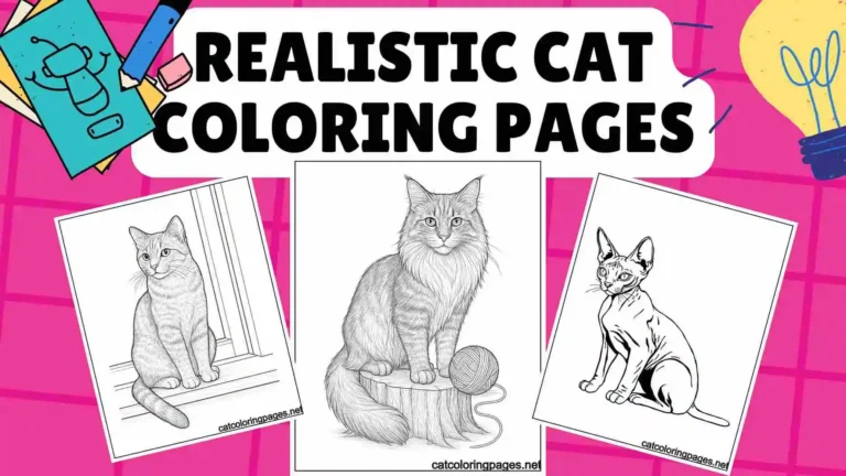 realistic-cat-coloring-pages