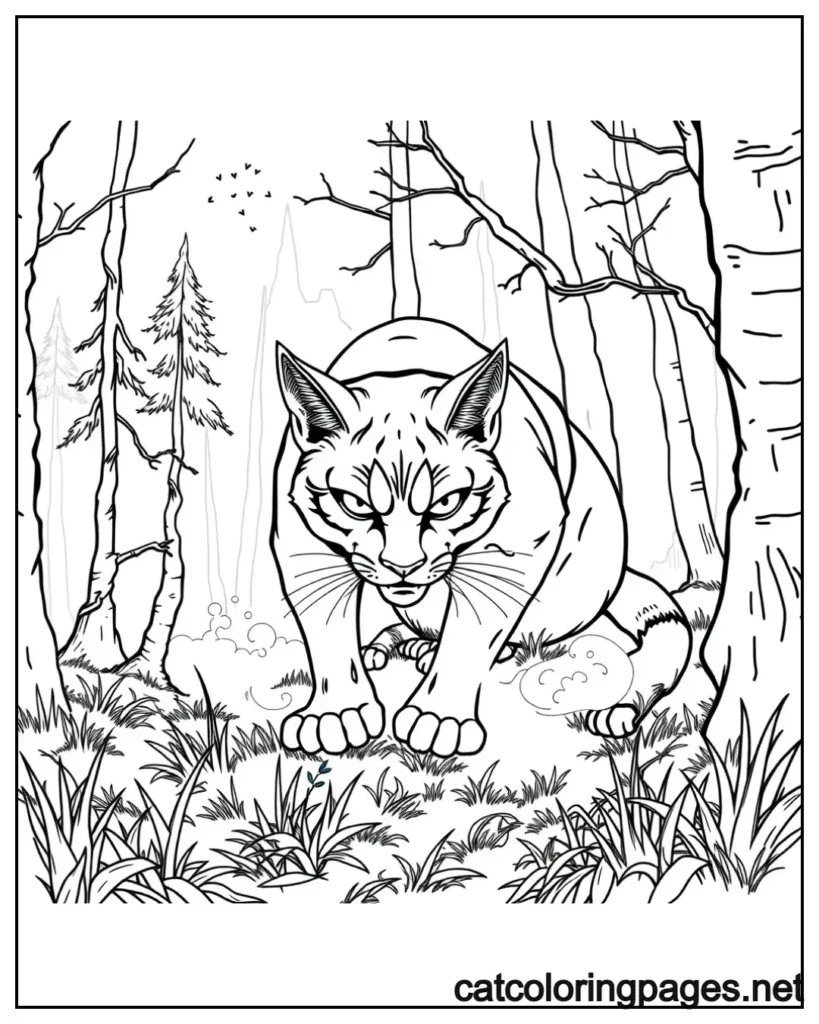 warrior-cats-coloring-pages-cat-chasing-her-prey